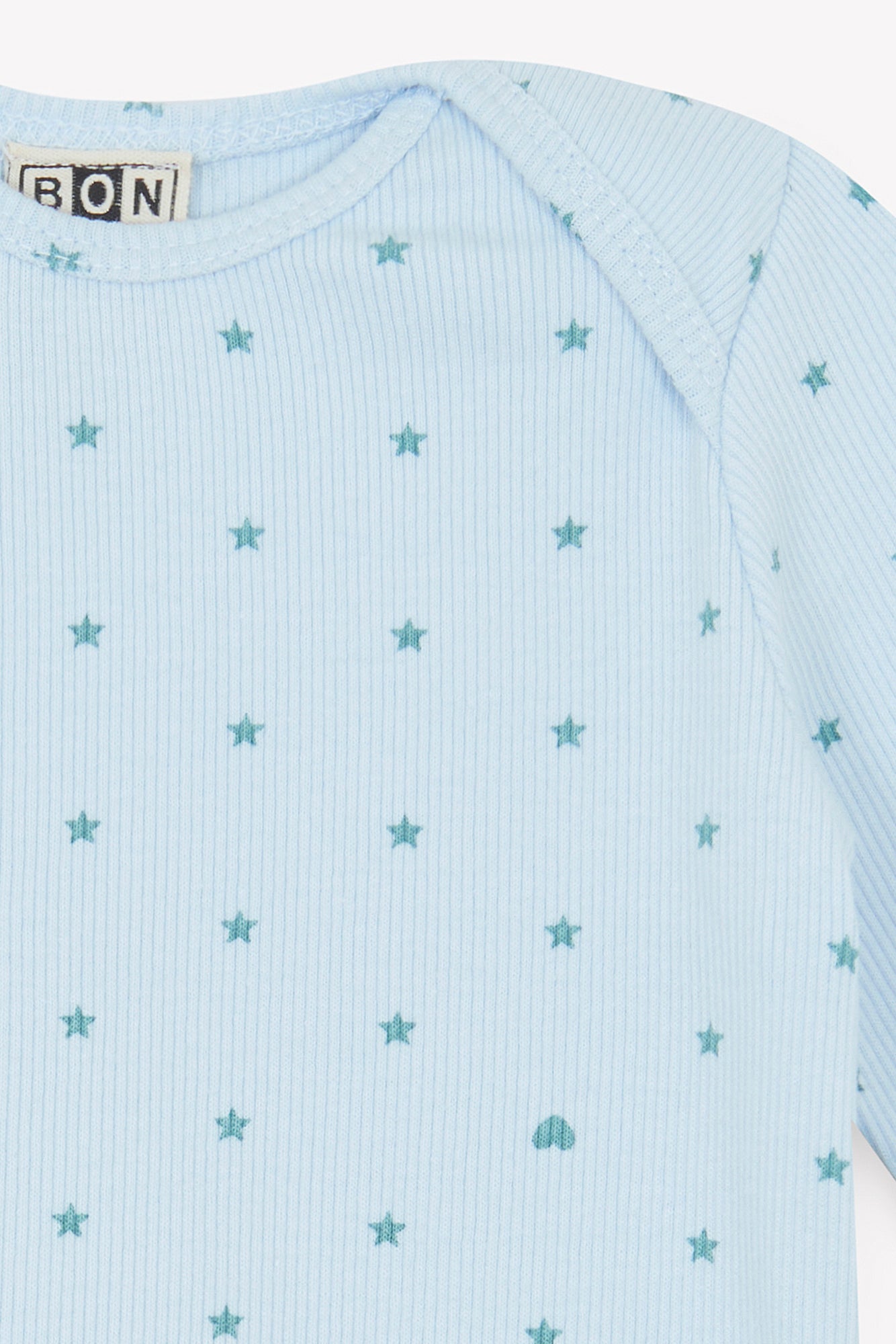 Pyjama 2 pièces - Bleu dodo étoiles