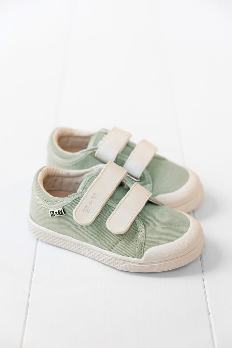 Sneakers - Izy Scrath Green vintage - Image principale