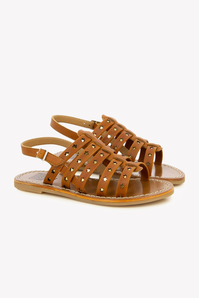 Sandals - Sandy Spart cognac - Image principale