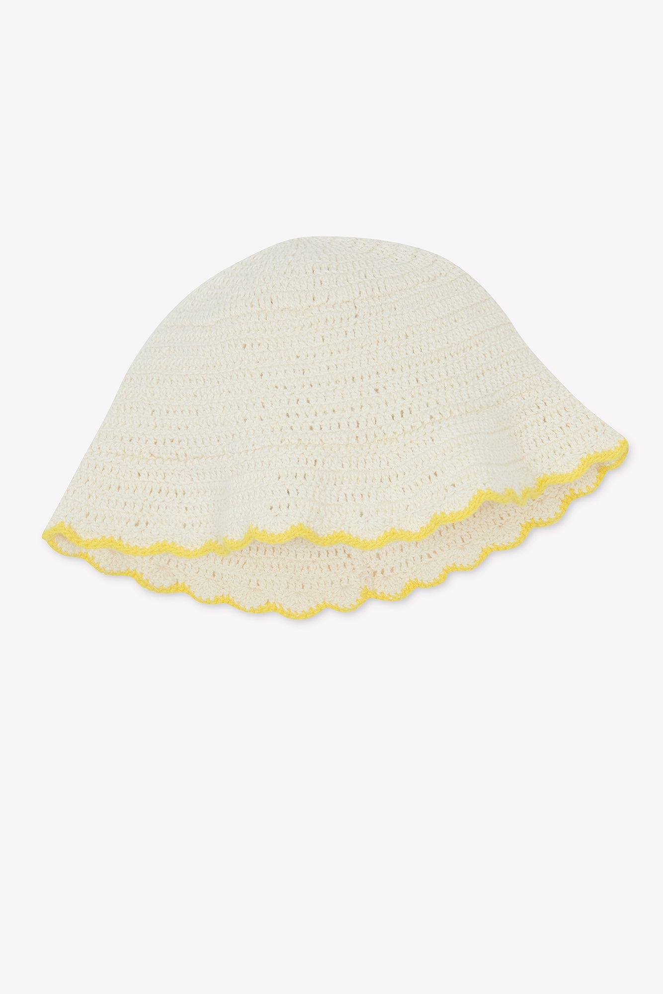 Bob - Crochet écru bonton