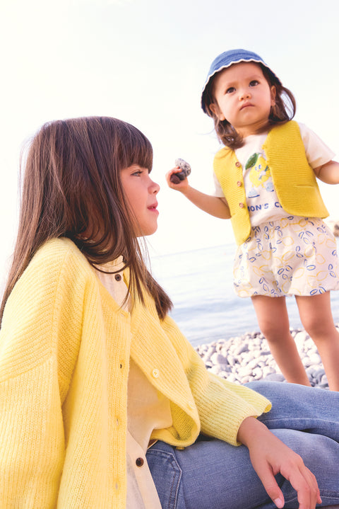 Cardigan - Lizbeth limoncello Knitwearsided - Image principale