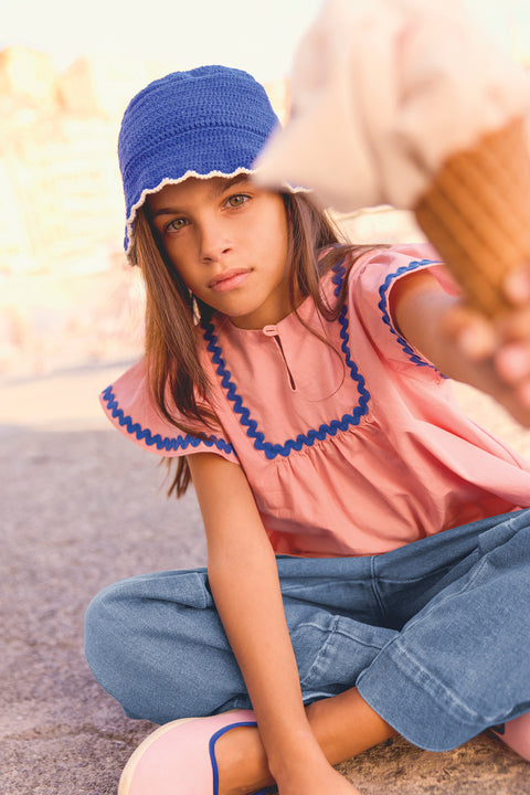 Blouse - Charlotte Pink gelato - Image principale
