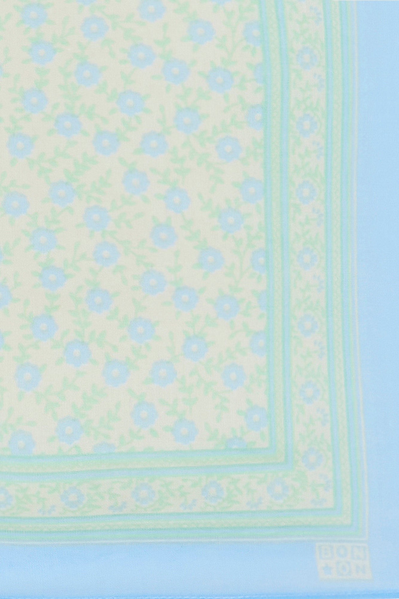 Scarf - foulcoast Blue bleached