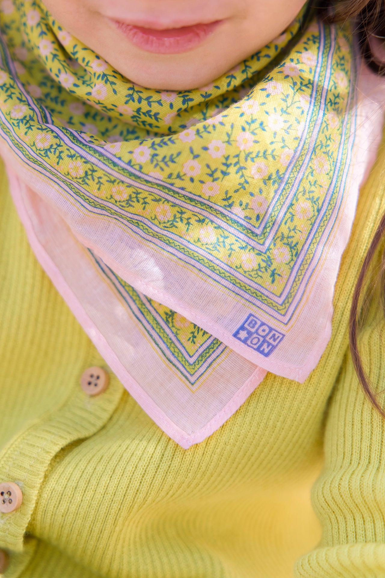Scarf - Fouldoce Pink medium