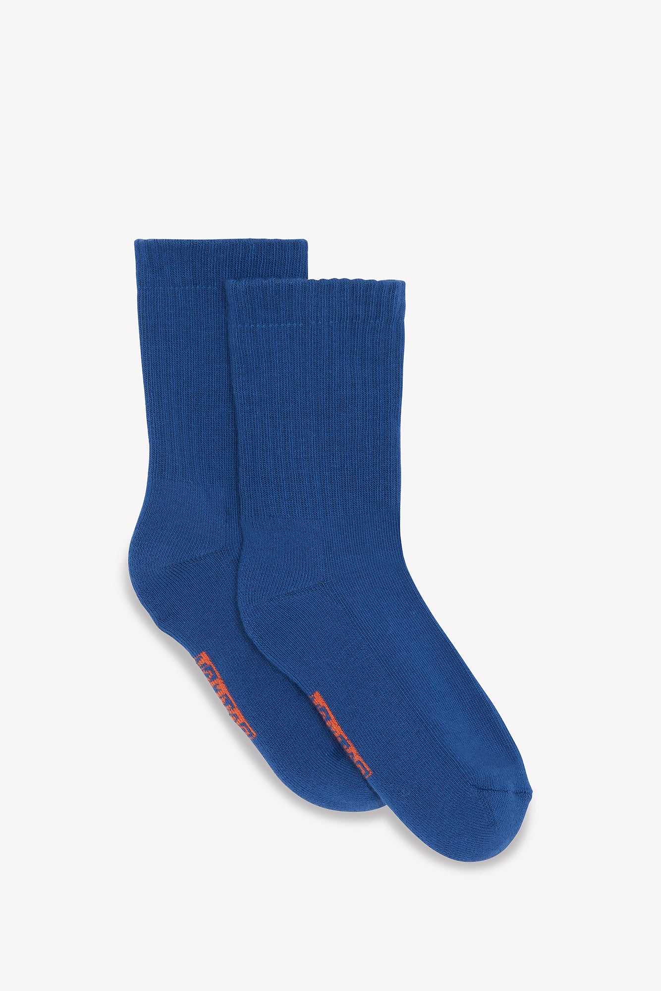 Lot de 2 chaussettes -  Bleu méditerranée
