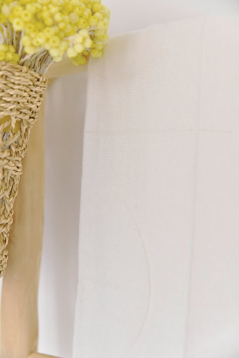 Blanket - Ecru  bonton - Image principale