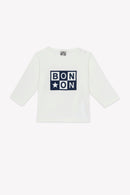 T-shirt - Taxi Logo Ecru Bonton