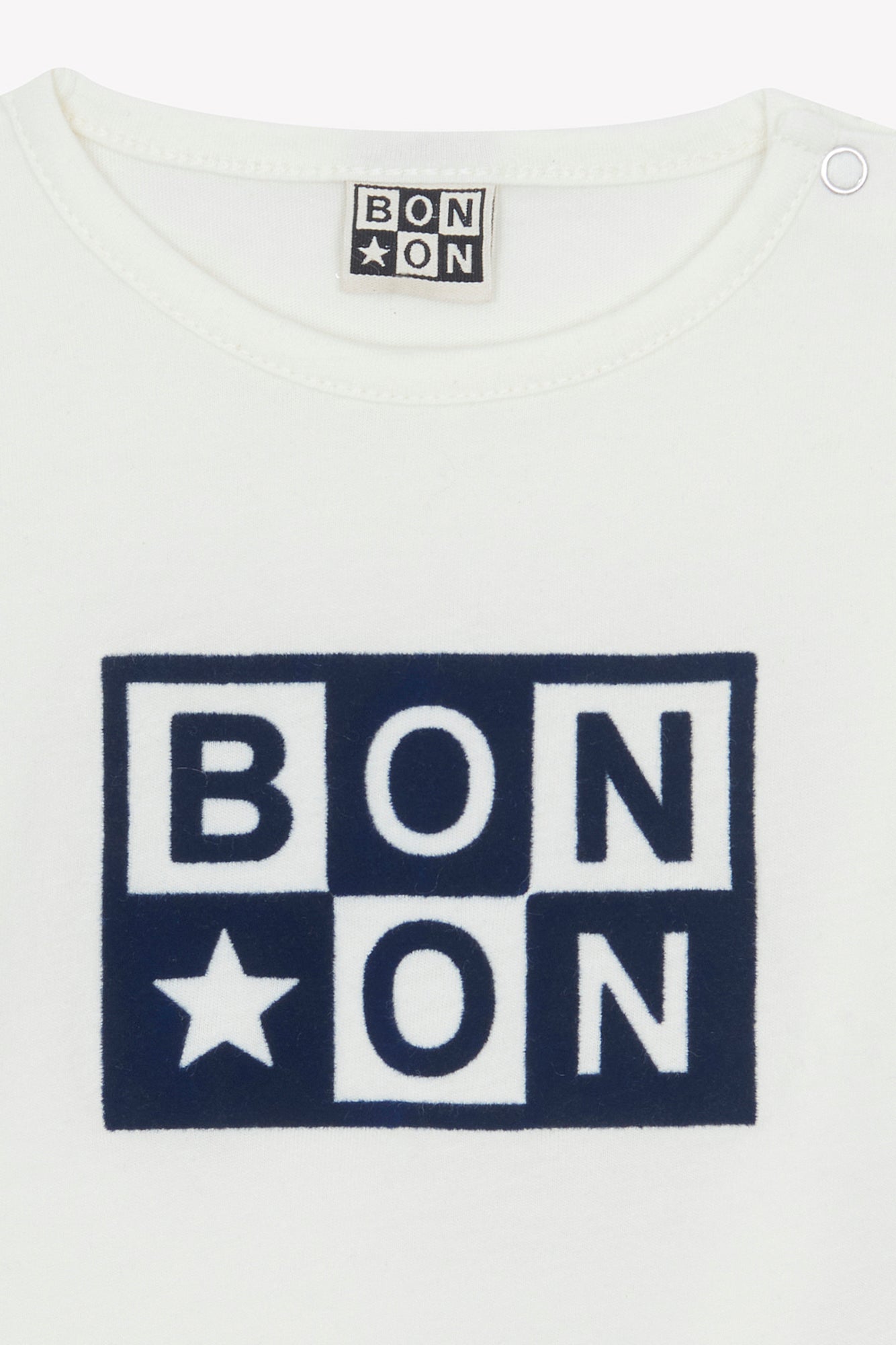 T-shirt - Taxi Logo Ecru Bonton