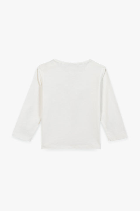 T-shirt - Taxi Logo Ecru Bonton - Image principale