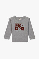 T-shirt - Taxi Logo Gris Chine