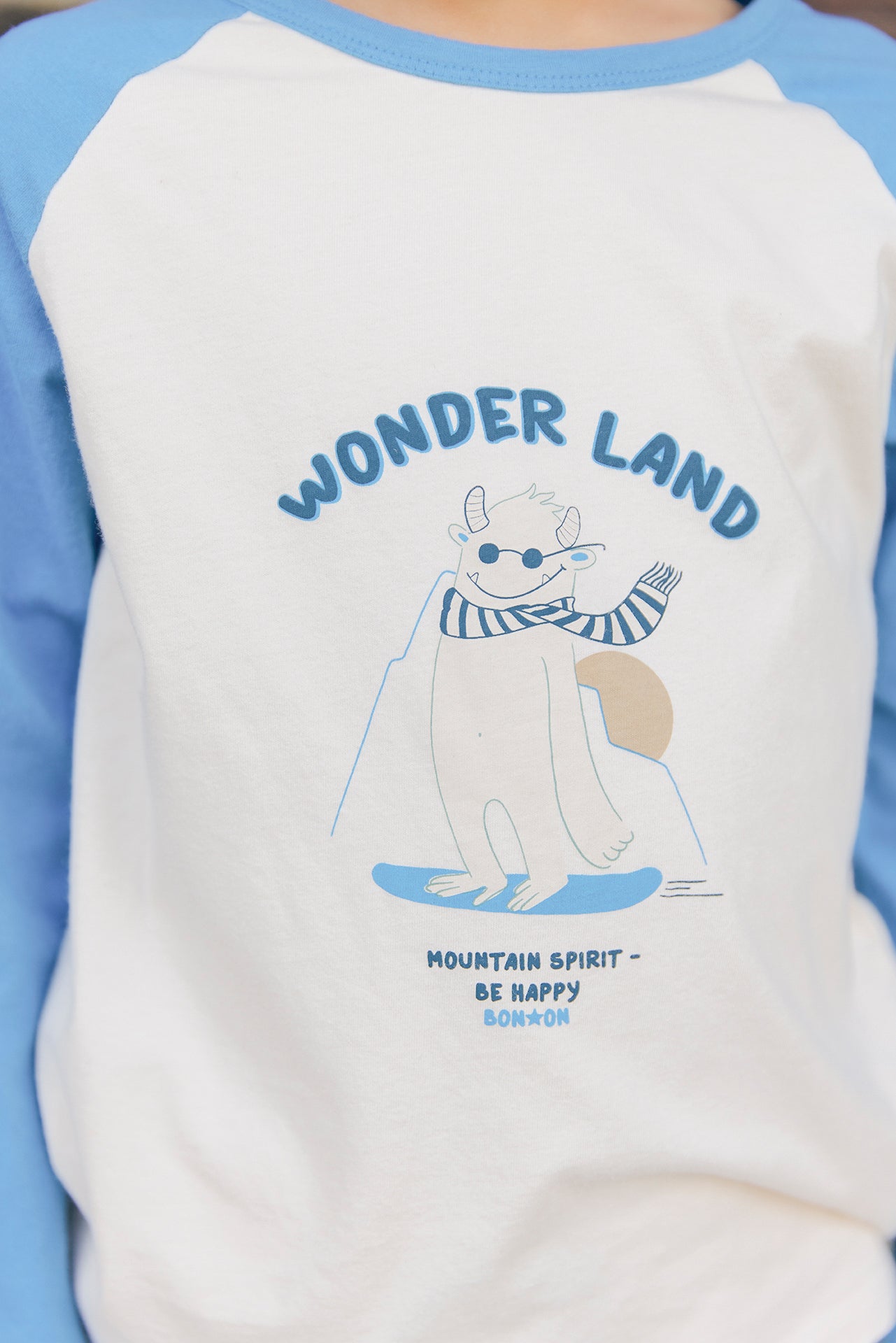 T-shirt - Tipi Wonderland Bleu Nordic
