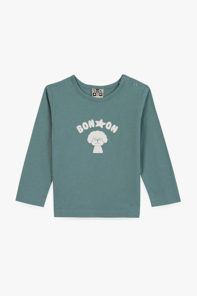 T -shirt - Mika Poodle Blue Vintage - Image principale