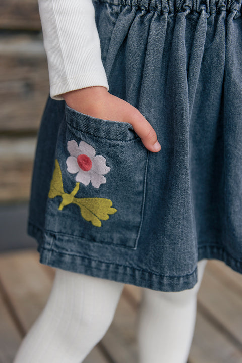 Jupe - Mochi Denim Gris - Image principale