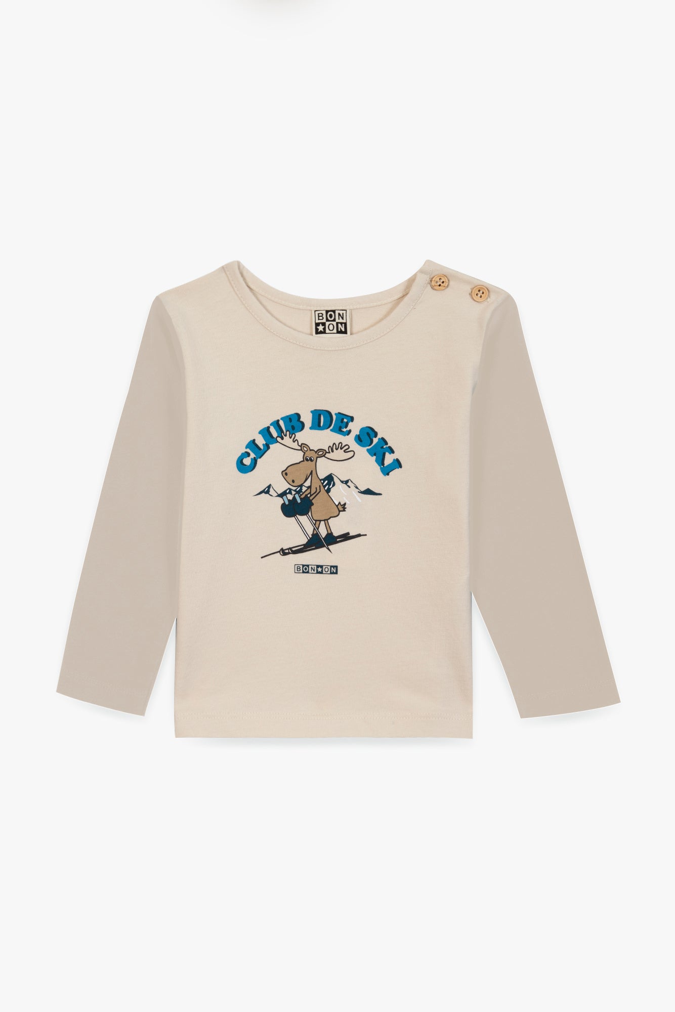 T -shirt - Taxi Club Ski Blue Lake