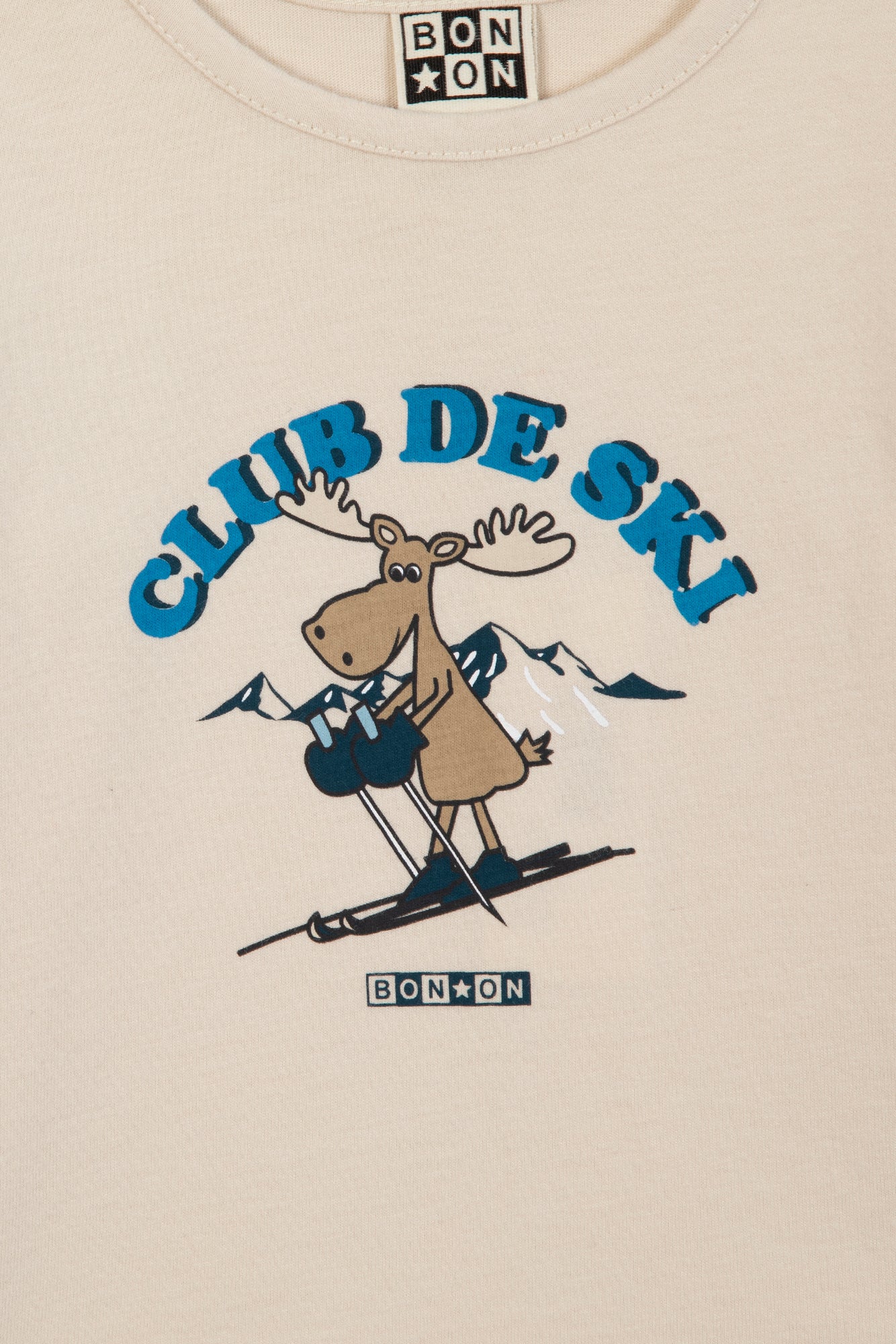T -shirt - Taxi Club Ski Blue Lake