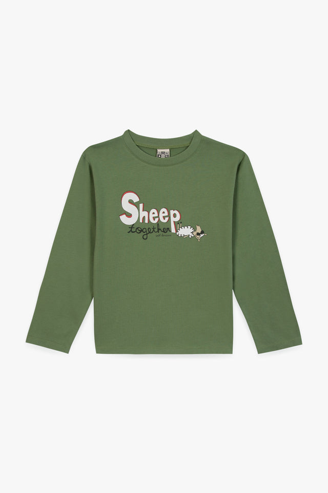 T -shirt - Taxo Sheep Green Meadow - Image principale