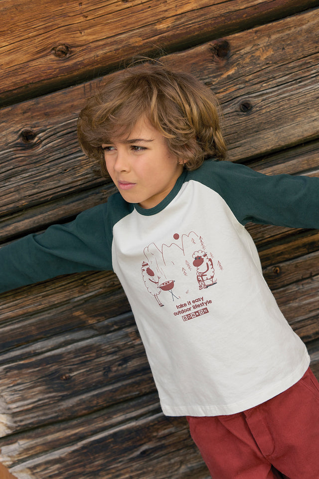 T -shirt - Tipi Outdoor Black Bird - Image principale