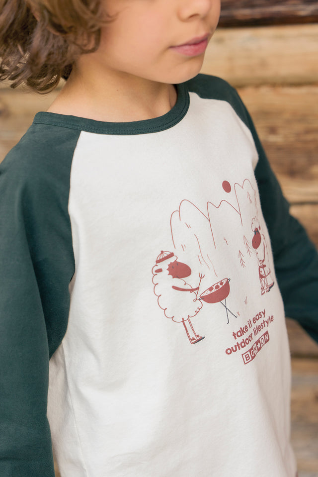 T -shirt - Tipi Outdoor Black Bird - Image alternative