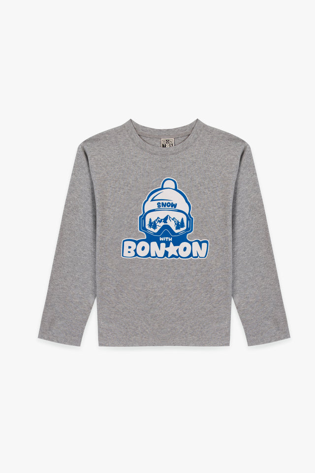 T -shirt - Taxo Snow Grey China - Image principale