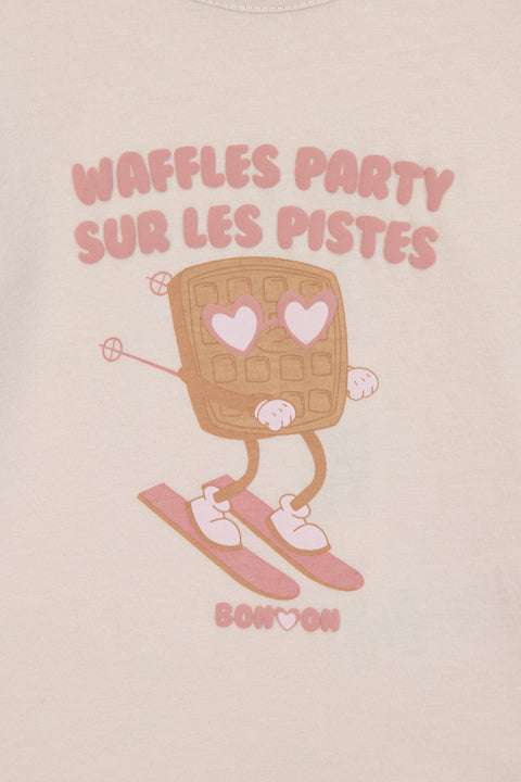 T -shirt - Taxi Waffles Mouton - Image principale