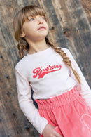 T -shirt - Taxo Logo Pink Blossom