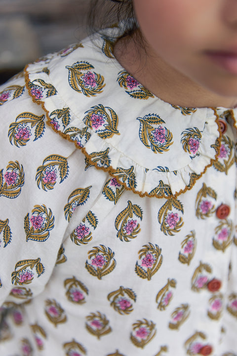 Chemise - Figue Blockprint - Image principale