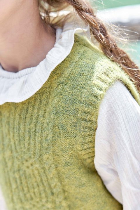 Pull - Lucia Vert Tige - Image principale