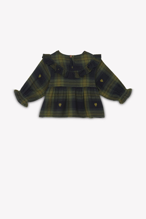 Blouse - Minette Faroe Carreau - Image principale