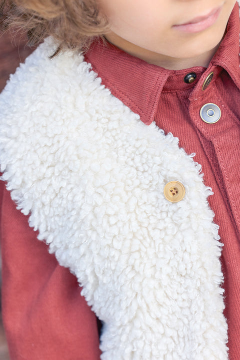 Gilet - Beti Ecru Bonton - Image principale