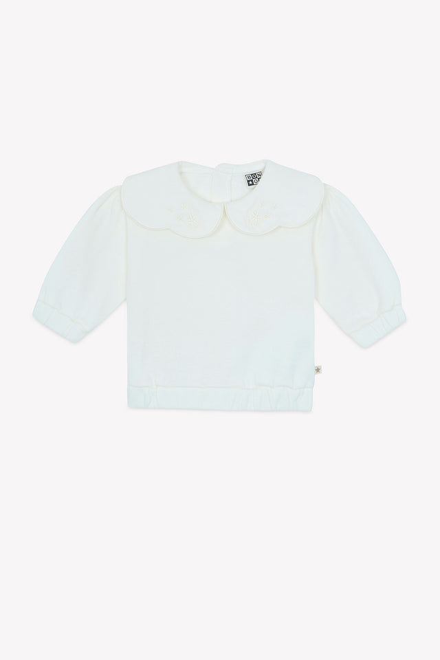 Sweatshirt - Martine Ecru  Bonton - Image principale