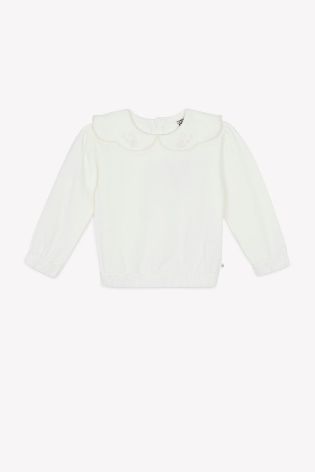 Sweatshirt - Martine Ecru  Bonton - Image principale