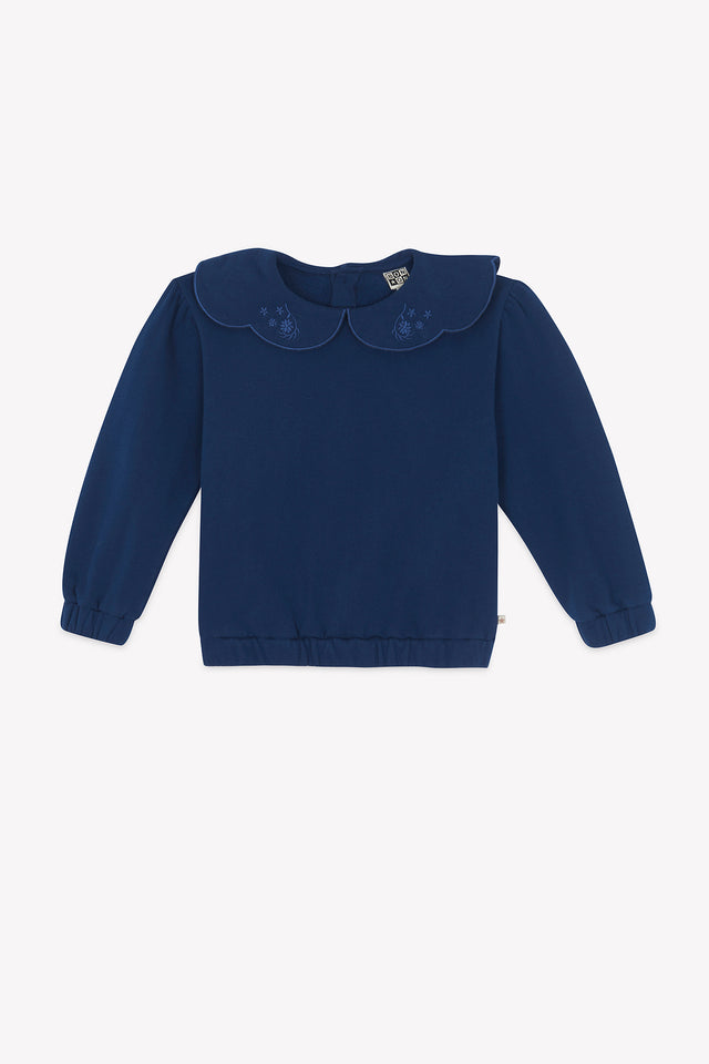Sweatshirt - Martine Blue Raw - Image principale