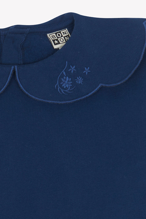 Sweatshirt - Martine Blue Raw - Image principale