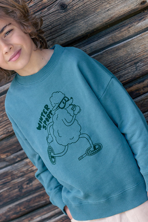 Sweat - Lame Winter Spo Nordic Sea - Image principale