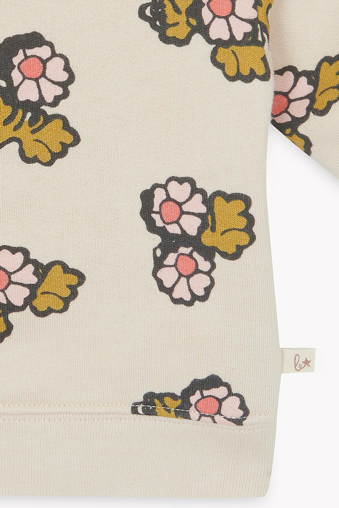 Sweatshirt - Lys Faroe Flower Faroe