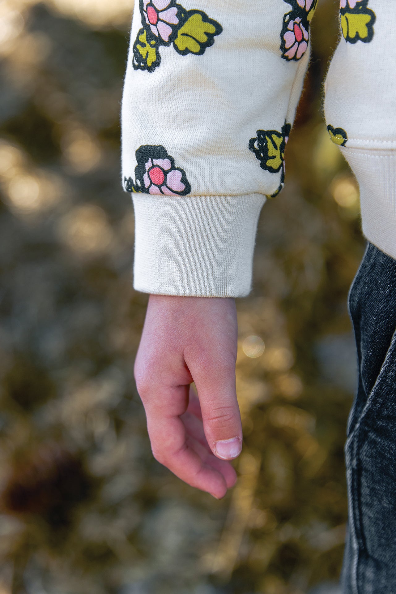 Sweatshirt - Smile Faroe Flower Faroe