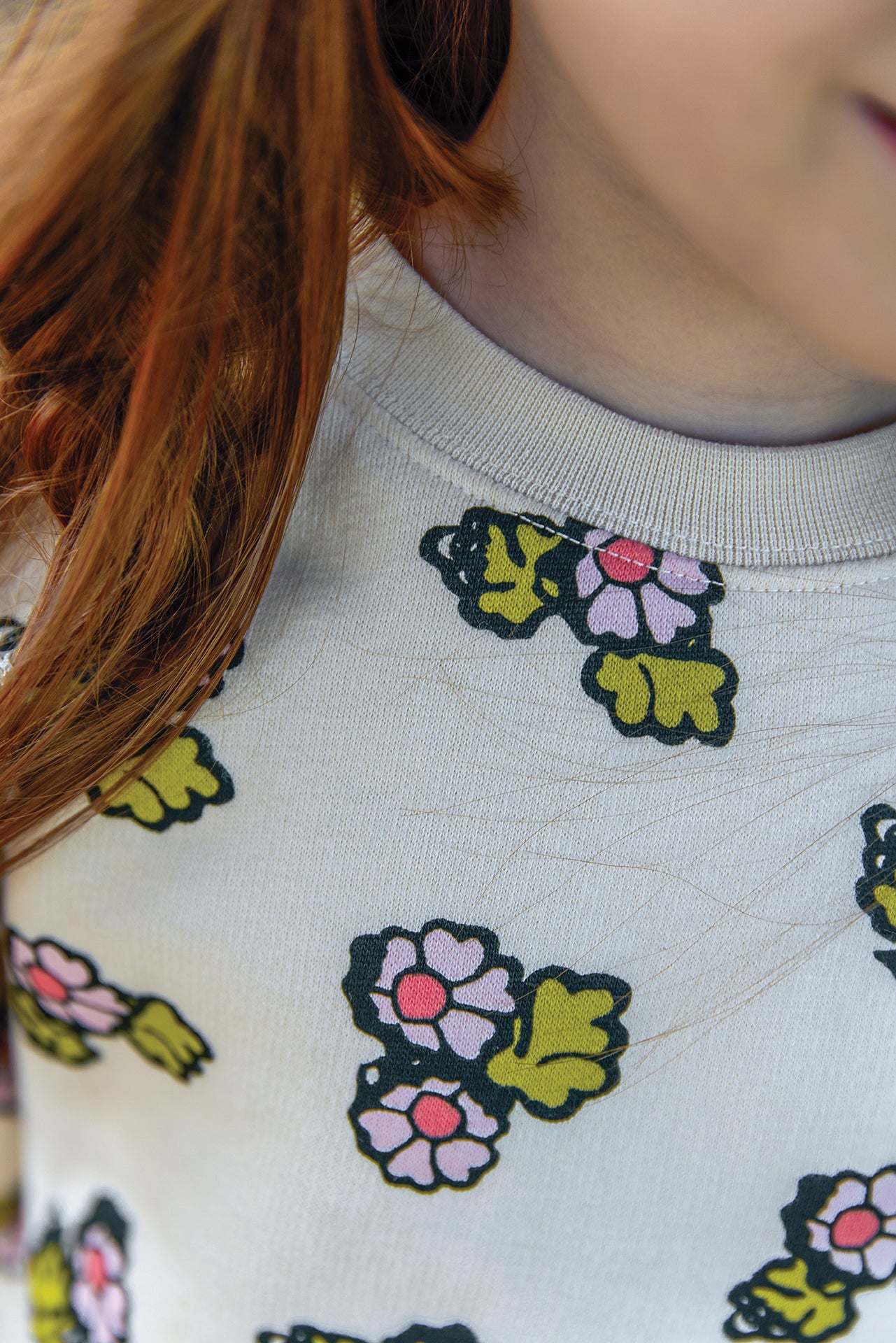 Sweatshirt - Smile Faroe Flower Faroe