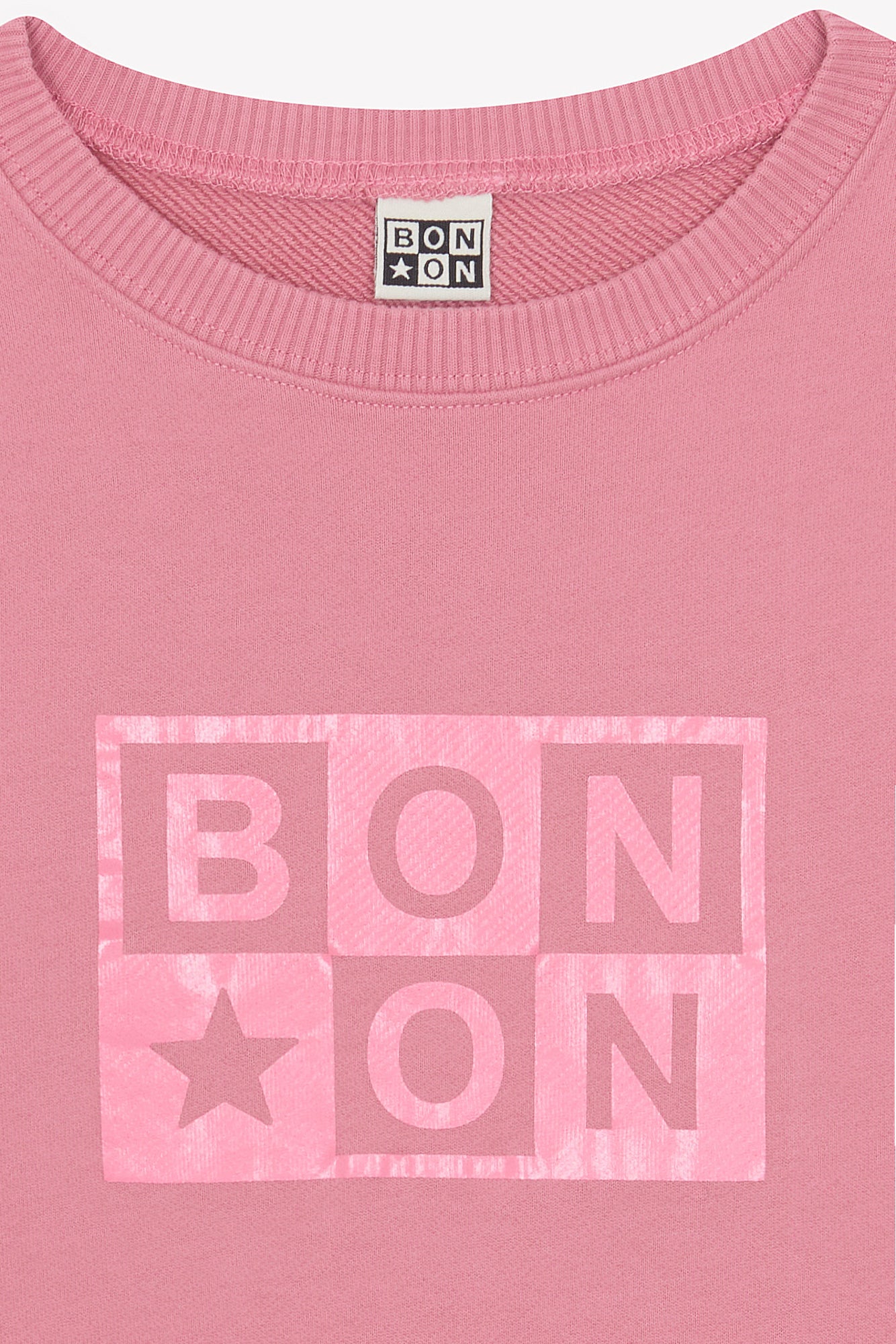 Sweatshirt - Smile Logo Pink Pinkyee