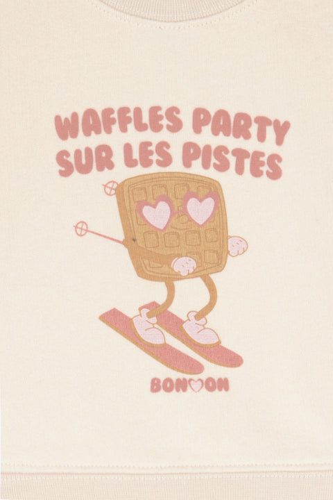 Sweatshirt - Lys Waffles Mouton - Image principale