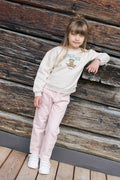 Trousers - lino Pink Blossom