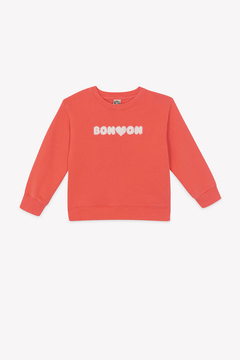 Sweat - Smile Bouclette Rose Faroe - Image principale