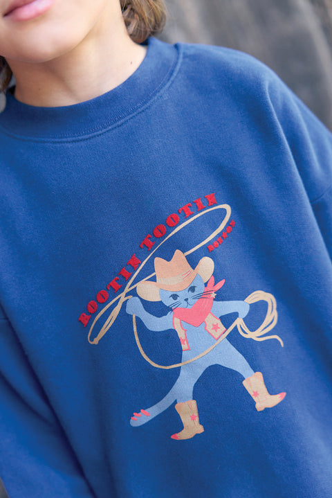 Sweat - Lame Lasso Bleu Brut - Image principale