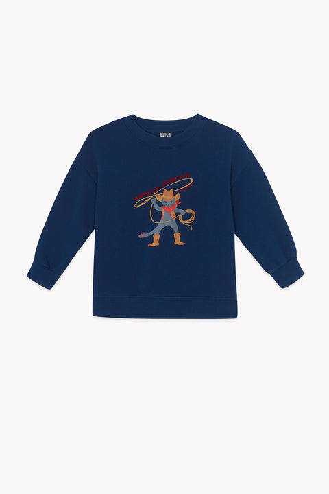Sweat - Lame Lasso Bleu Brut - Image principale