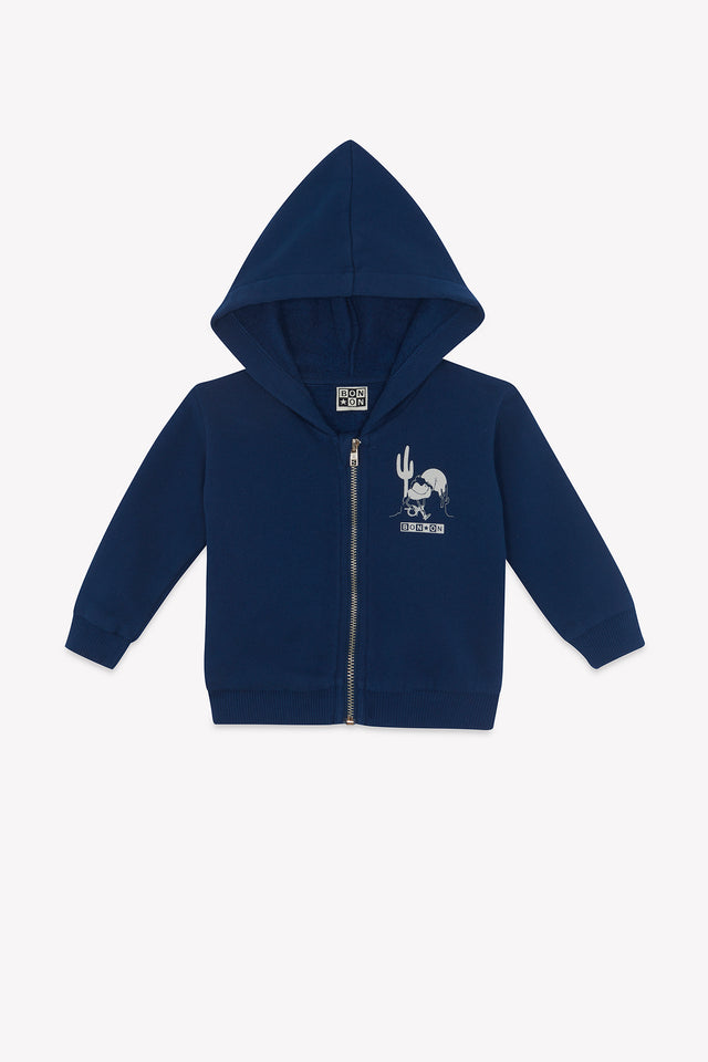 Sweat - Lu Western Bleu Brut - Image principale