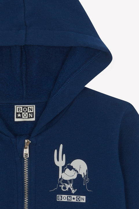 Sweat - Lu Western Bleu Brut - Image principale