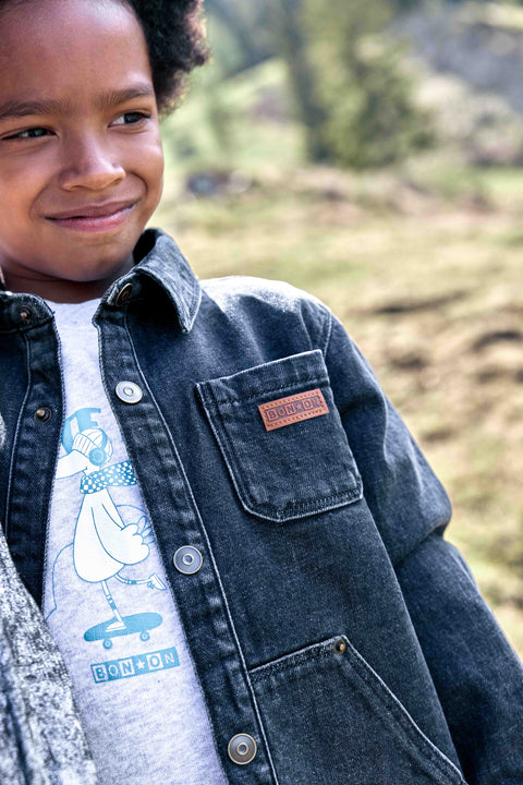 Chemise - Michael Denim Gris - Image principale