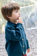 Cardigan - Lucien Blue Lake