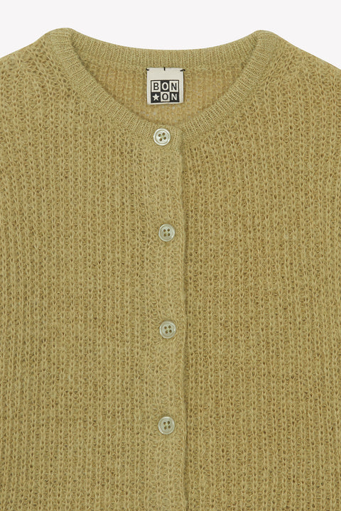 Cardigan - Lizbeth Green Stem - Image principale