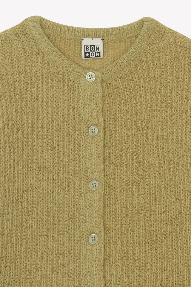 Cardigan - Lizbeth Green Stem - Image alternative