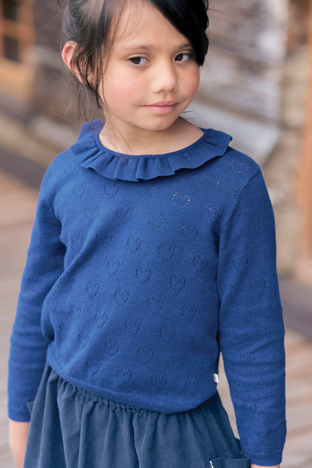 Sweater - Milou Blue Raw - Image principale
